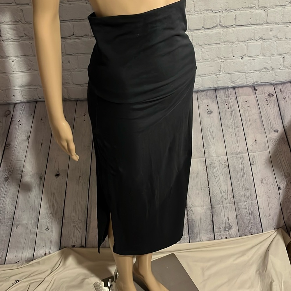 Mama Licious Long Stretchy Maternity Skirt SZ SM